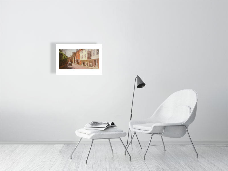 College Street - Winchester College Painting by Iain Vellacott 9832022-4090318