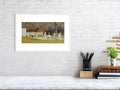 Right Arm Over - Winchester College Painting by Iain Vellacott 9834338-4092359