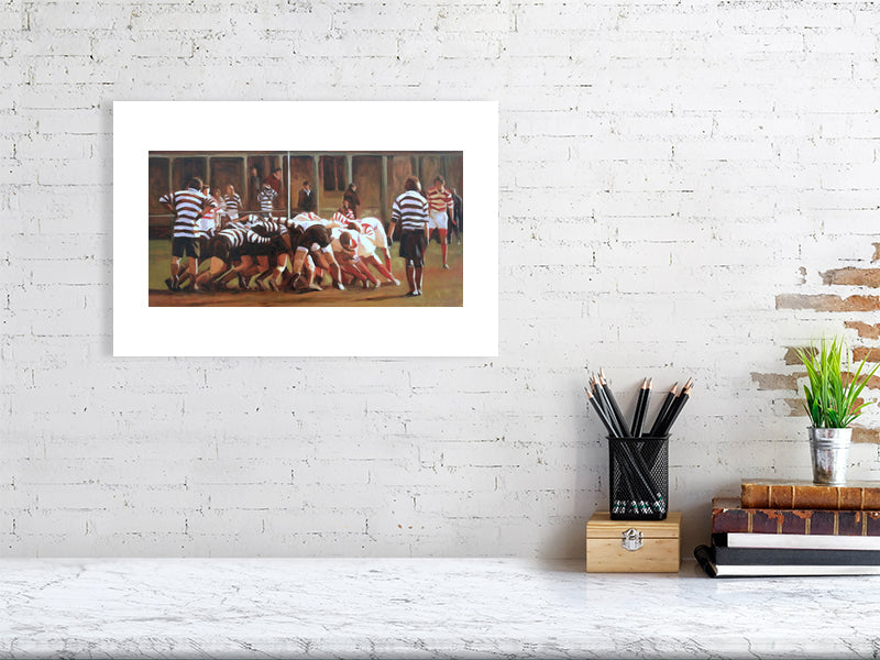 OTH Hot - Winchester College Painting by Iain Vellacott 