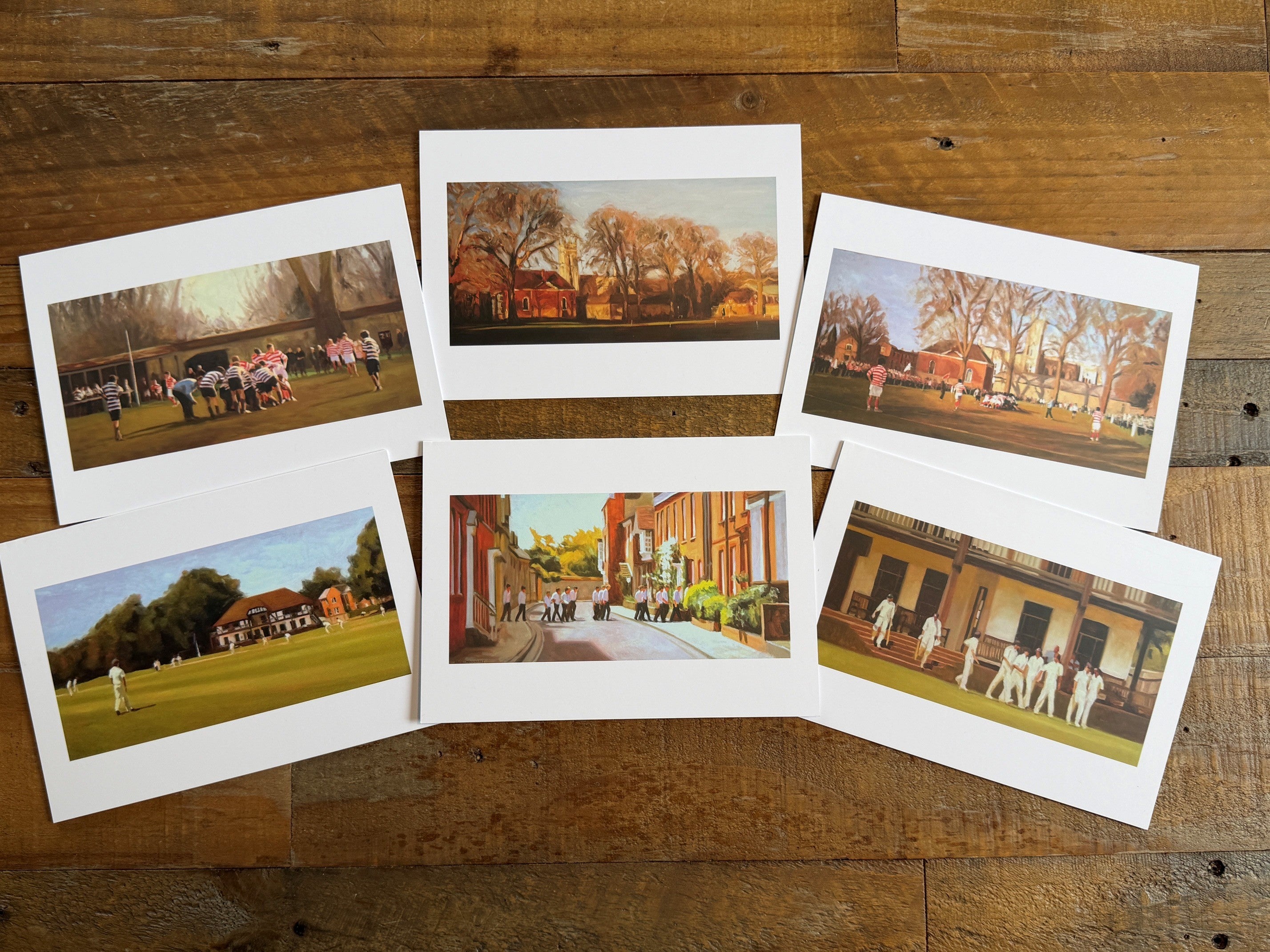 Full set of 6 Art Cards