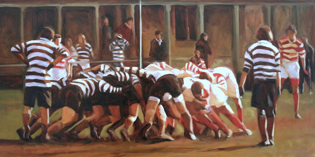 OTH Hot - Winchester College Painting by Iain Vellacott - Fine Art Print